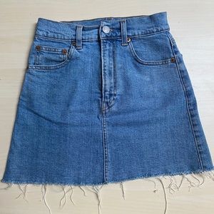 Jean Mini Skirt